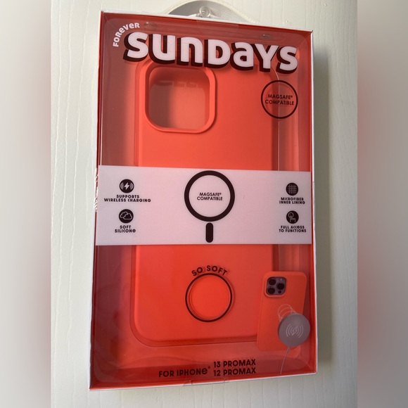 Forever Sundays - For  iPhone 13 Pro Max and 12 Pro Max | Silicone Case . - Picture 6 of 8